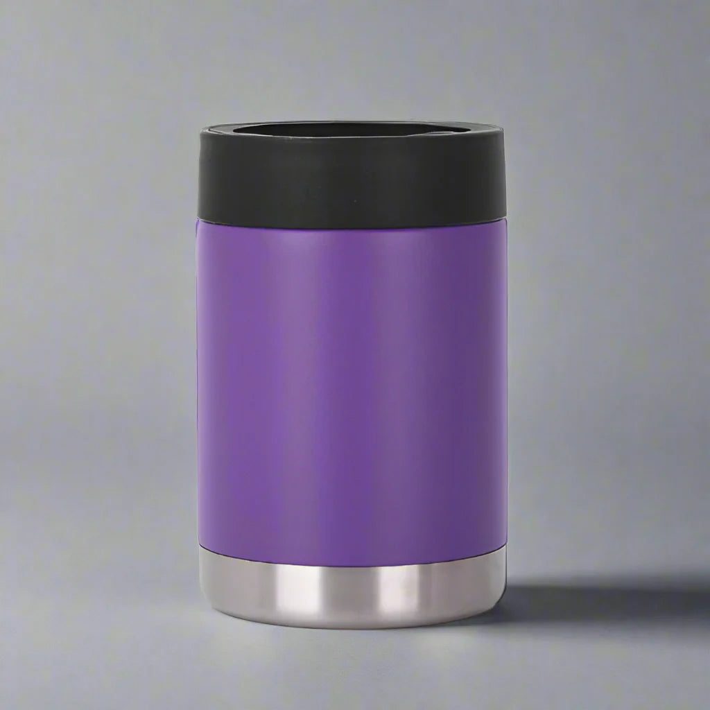 12oz Stainless Steel Custom Engraved Koozie- Single Koozie
