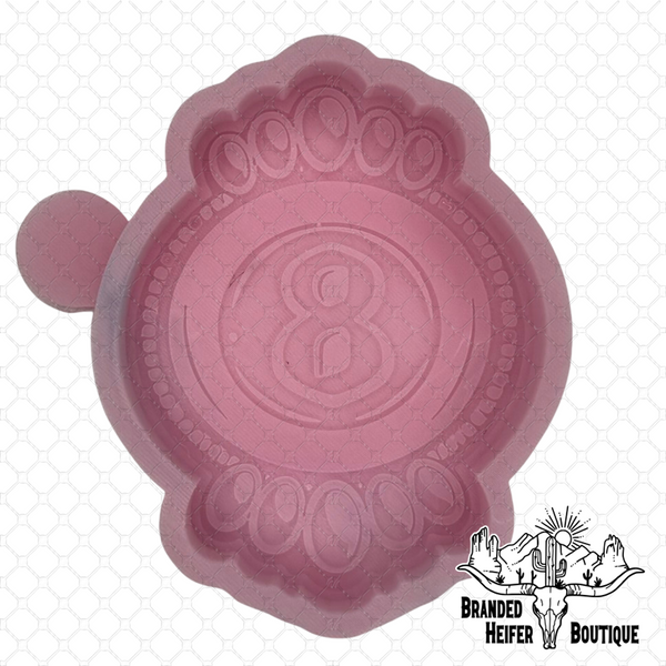 Lucky Eight Western Freshie Mold