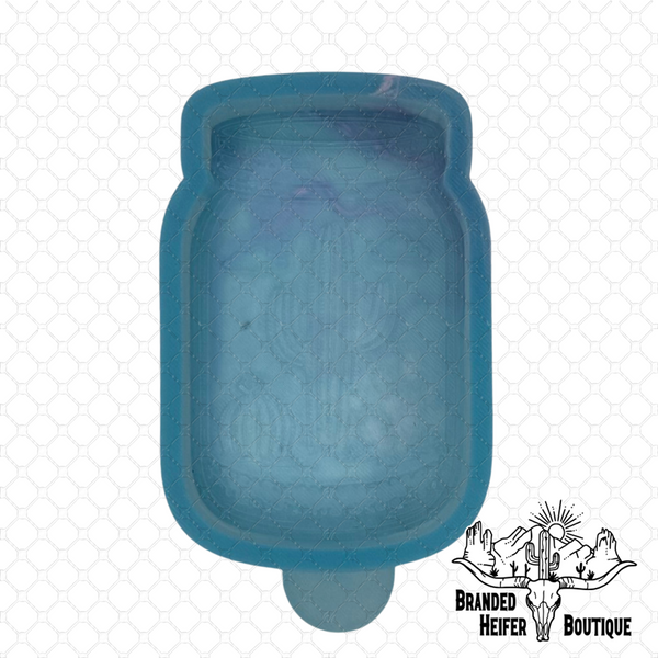 Desert Cactus Mason Jar Freshie Mold