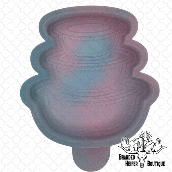 Granny’s Stacked Bowls Freshie Mold