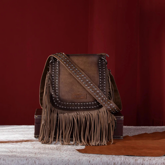 Wrangler Fringe Concealed Carry Crossbody Bag