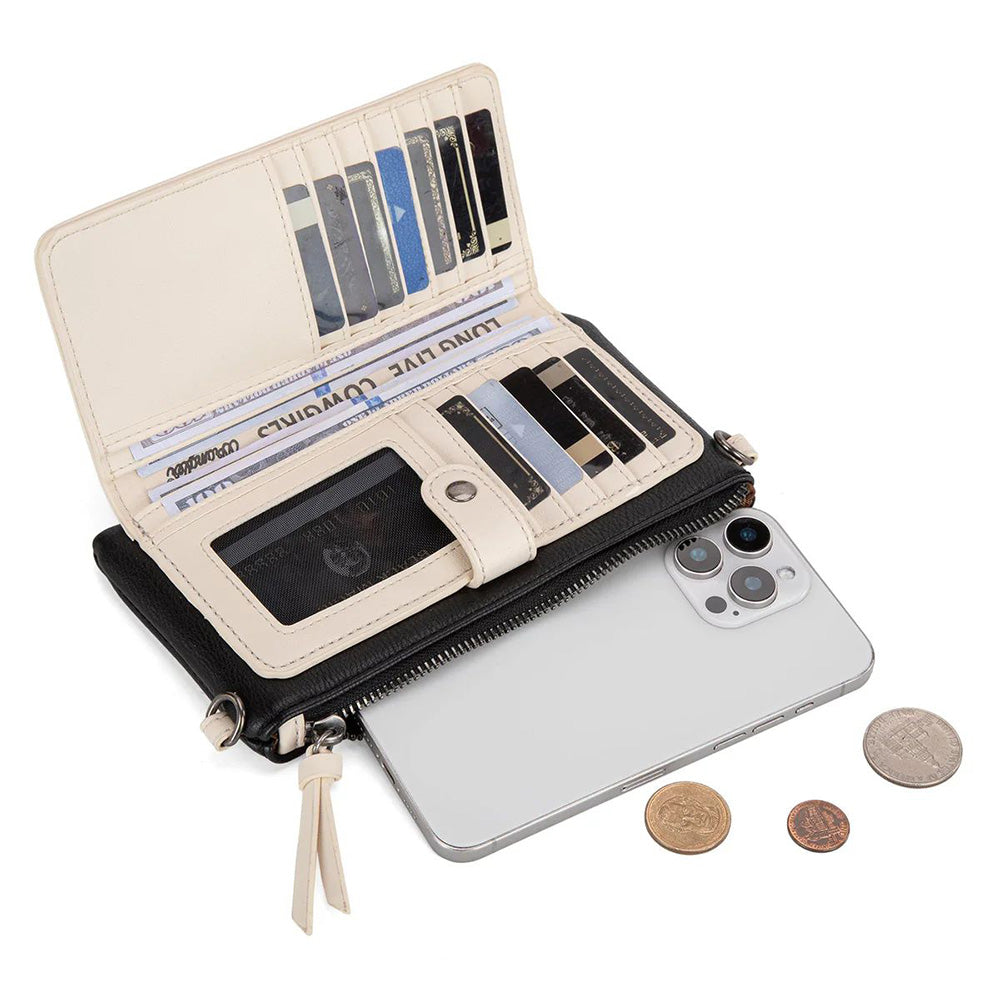 Wrangler Crossbody Wallet Cardholder