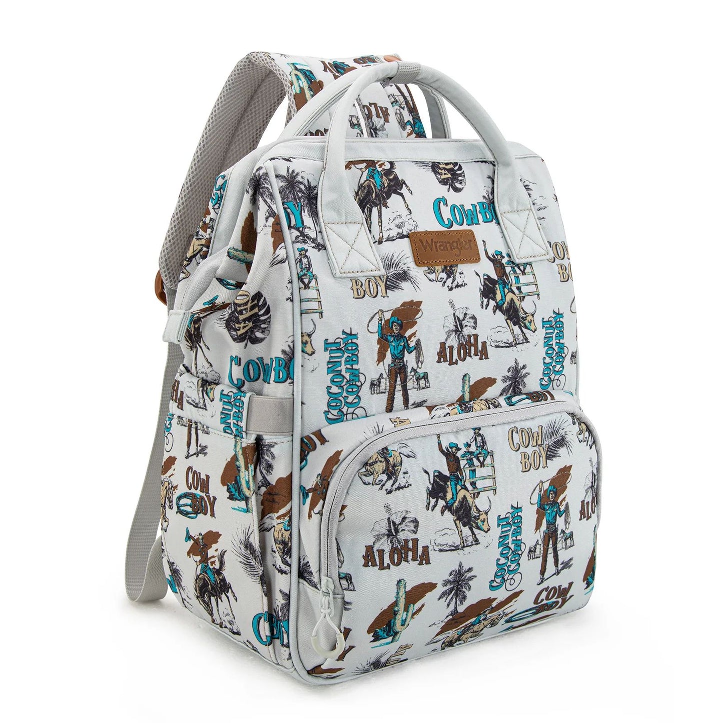 Wrangler Western Printed Callie Diaper Bag Backpack