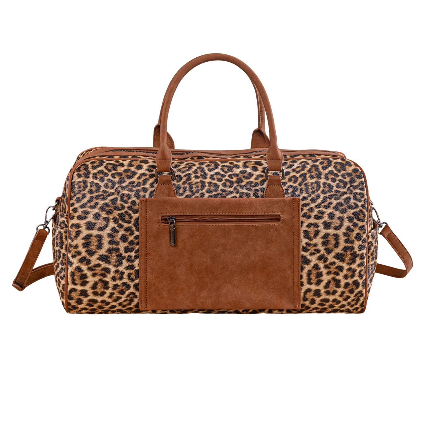 Wrangler Leopard Whipstitch Collection Duffle Bag