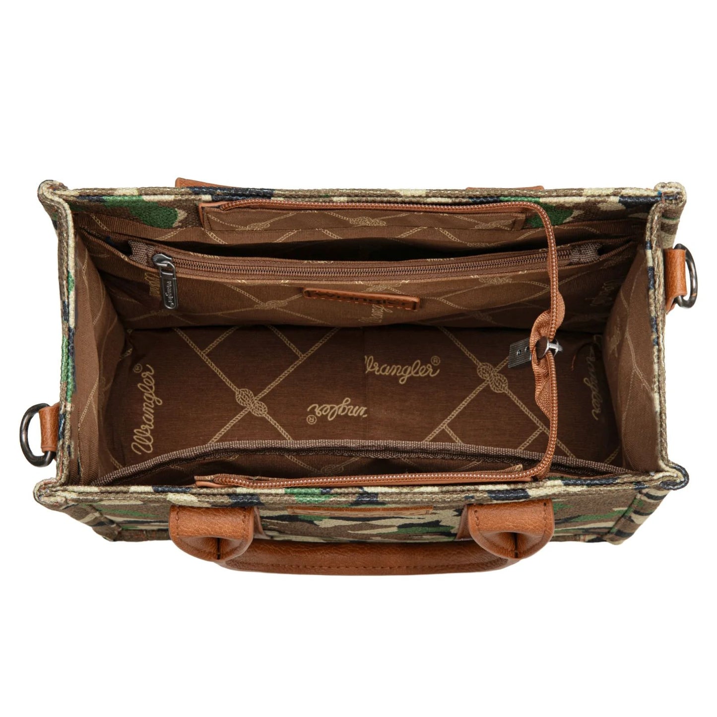Wrangler Camo Print Concealed Carry Crossbody