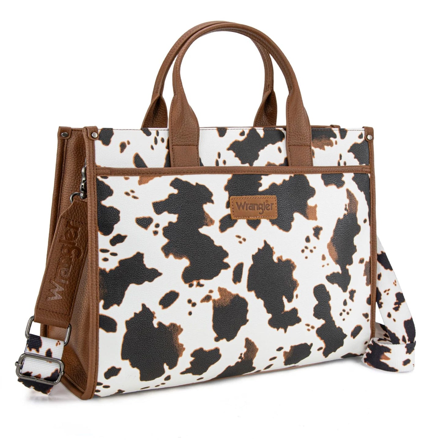 Animal Print Wrangler Carry-All Large Tote – Work Tote Crossbody