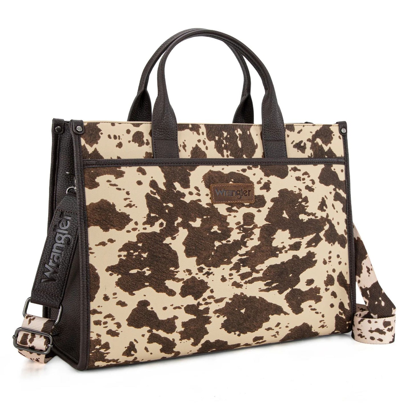 Animal Print Wrangler Carry-All Large Tote – Work Tote Crossbody