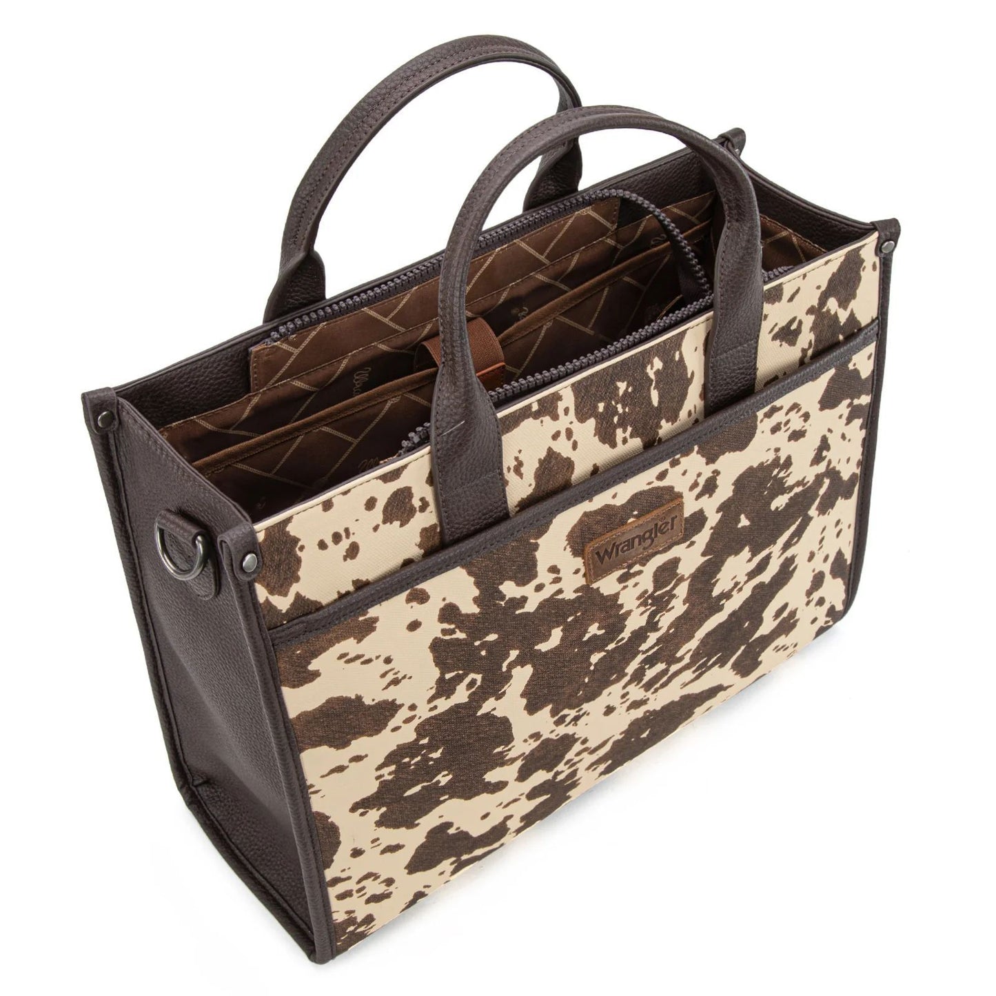 Animal Print Wrangler Carry-All Large Tote – Work Tote Crossbody