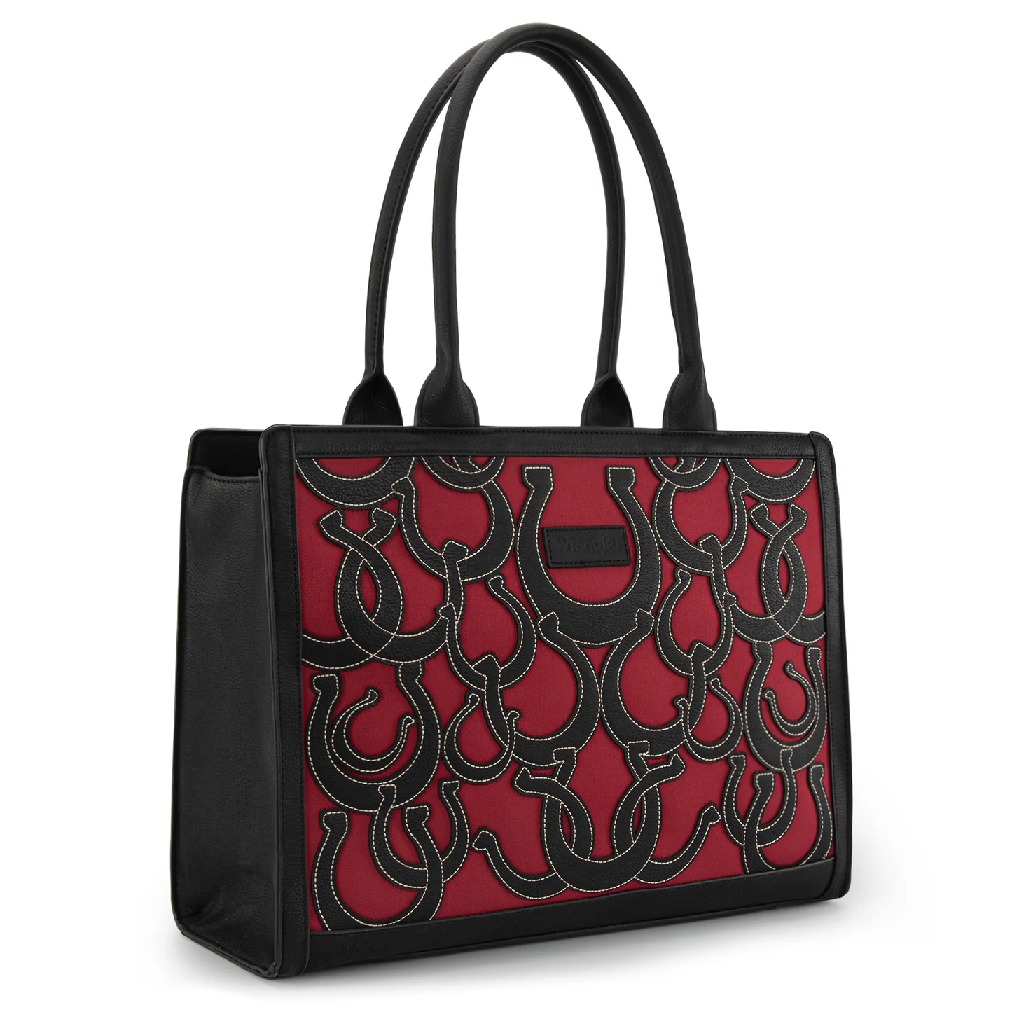 Wrangler Horseshoe Cutout Carry-All Large Tote Bag