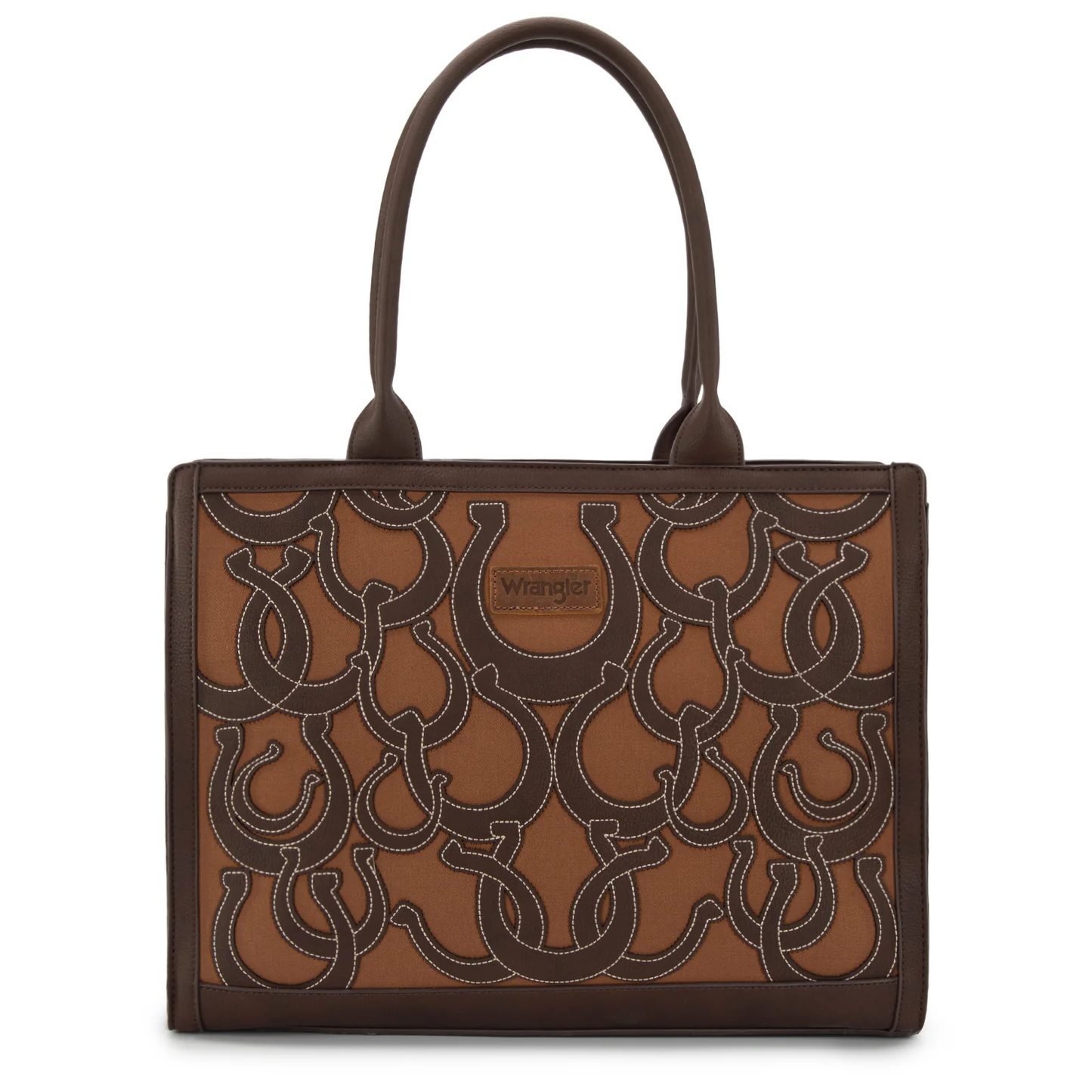 Wrangler Horseshoe Cutout Carry-All Large Tote Bag