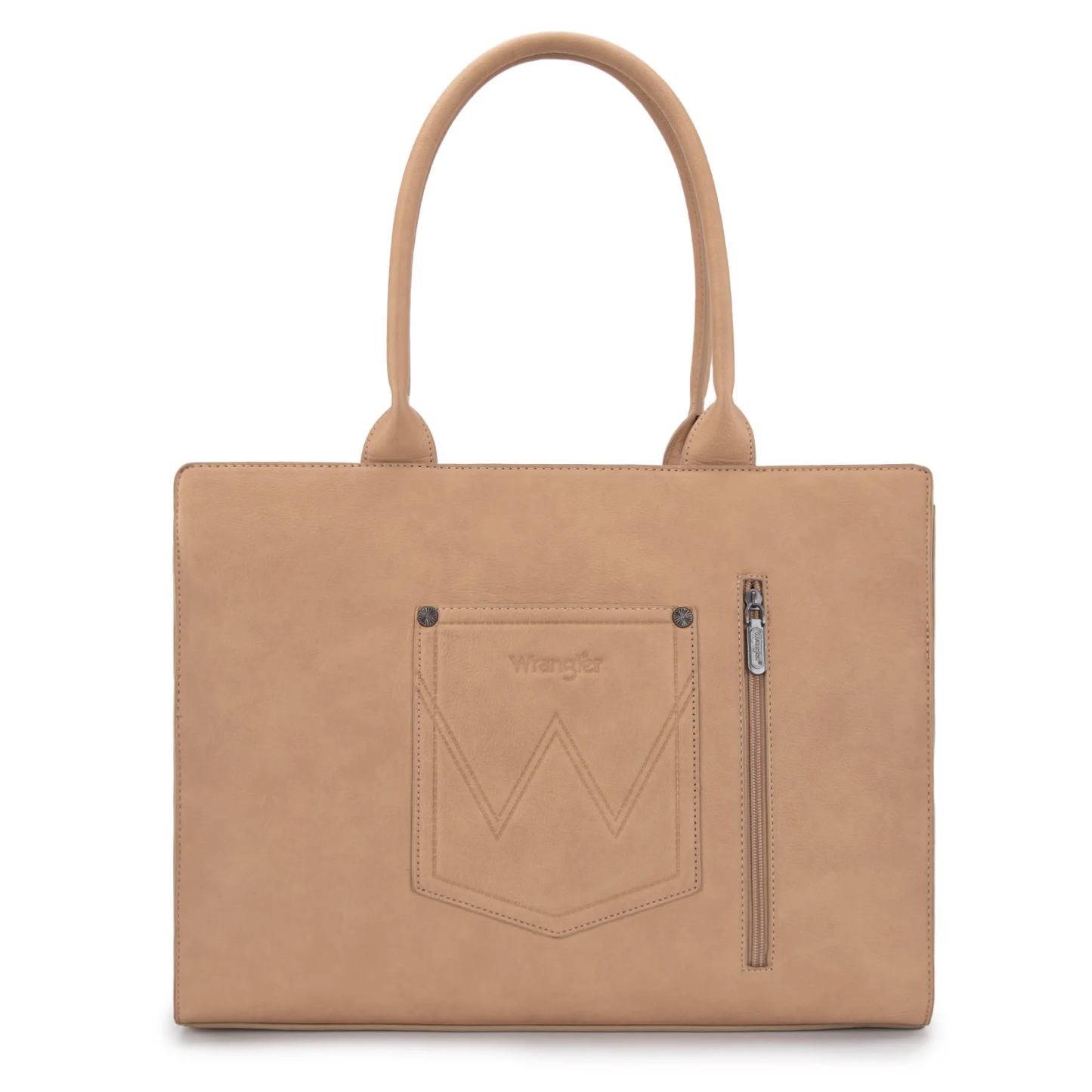 Wrangler Horseshoe Cutout Carry-All Large Tote Bag