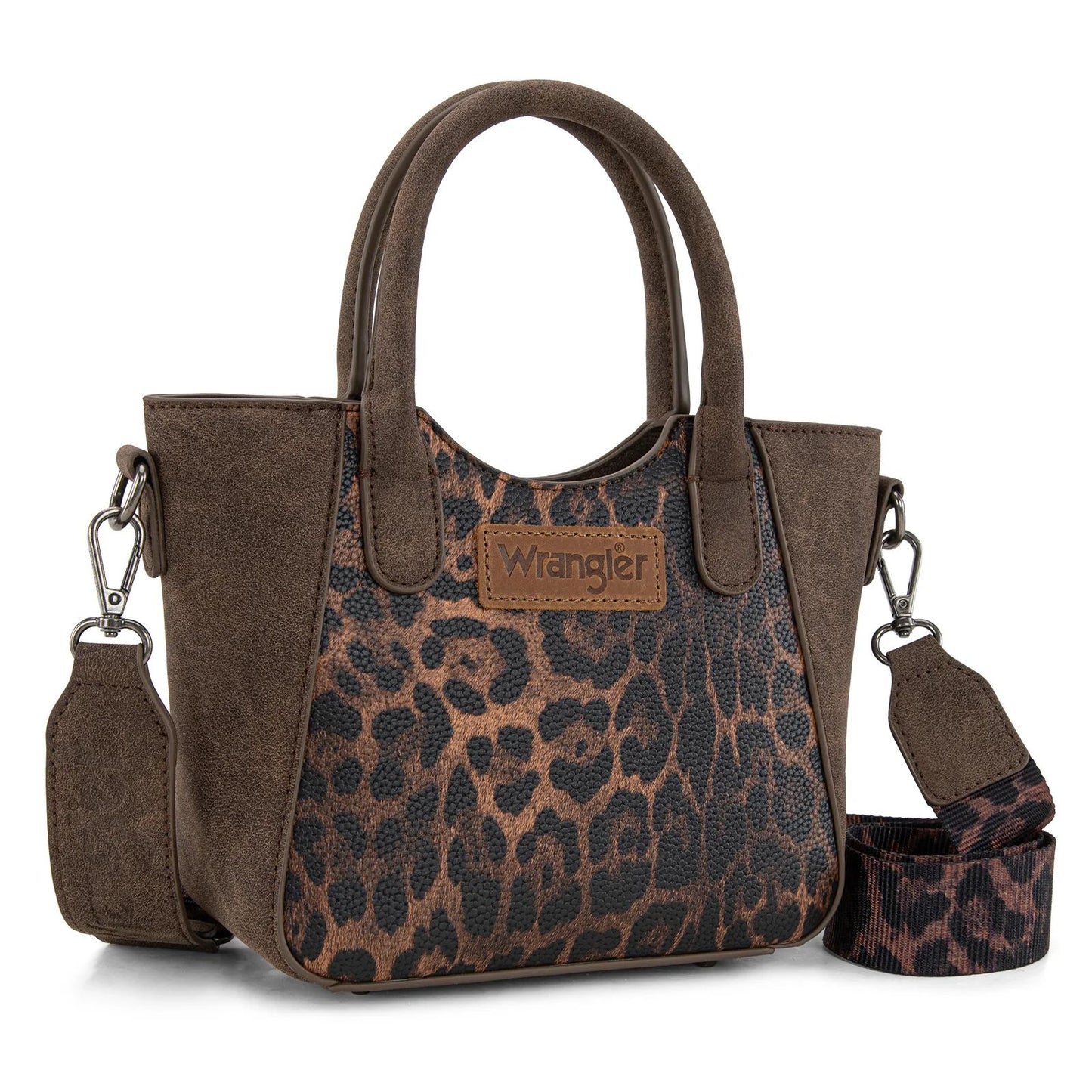 Wrangler Leopard Print Crossbody Bag
