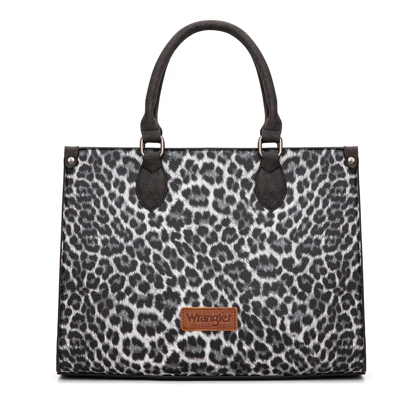 Wrangler Leopard Print Wide Tote Bag