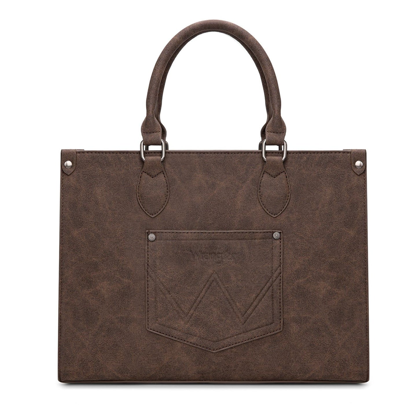 Wrangler Leopard Print Wide Tote Bag