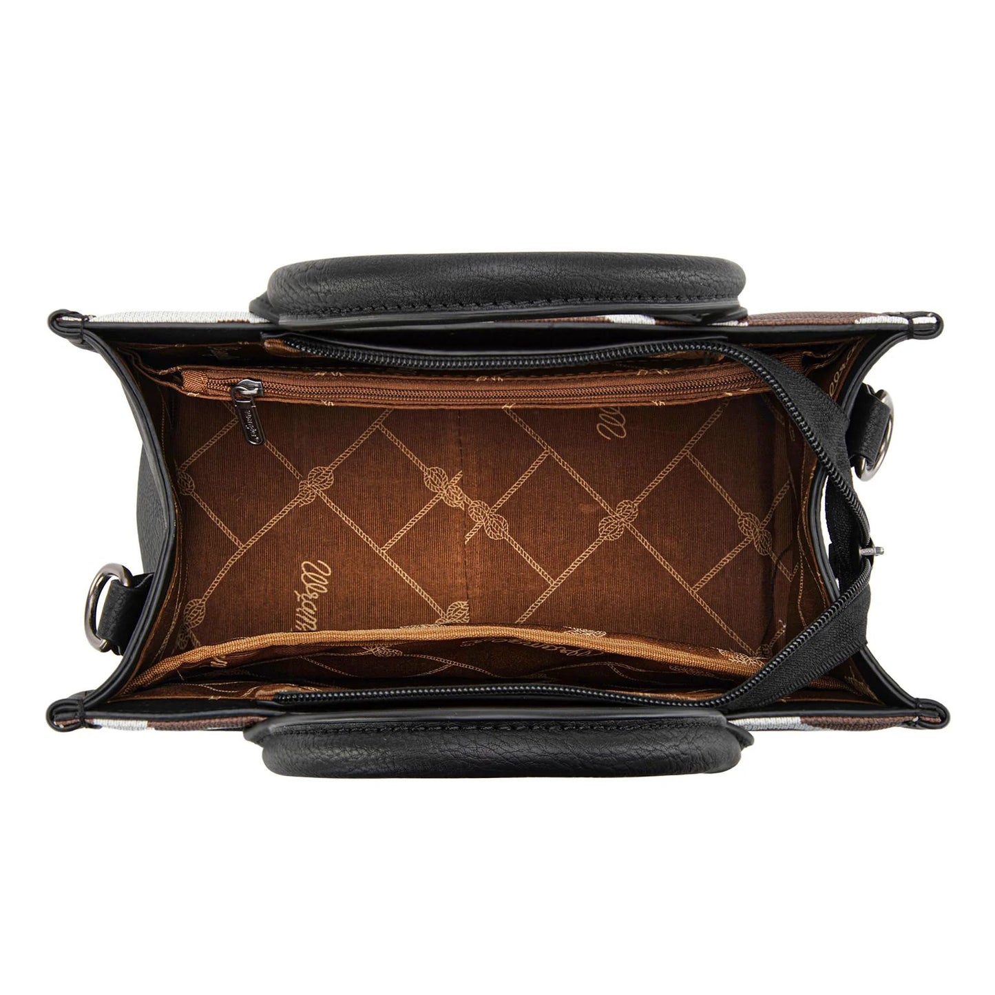 Wrangler Cow Print Crossbody Tote