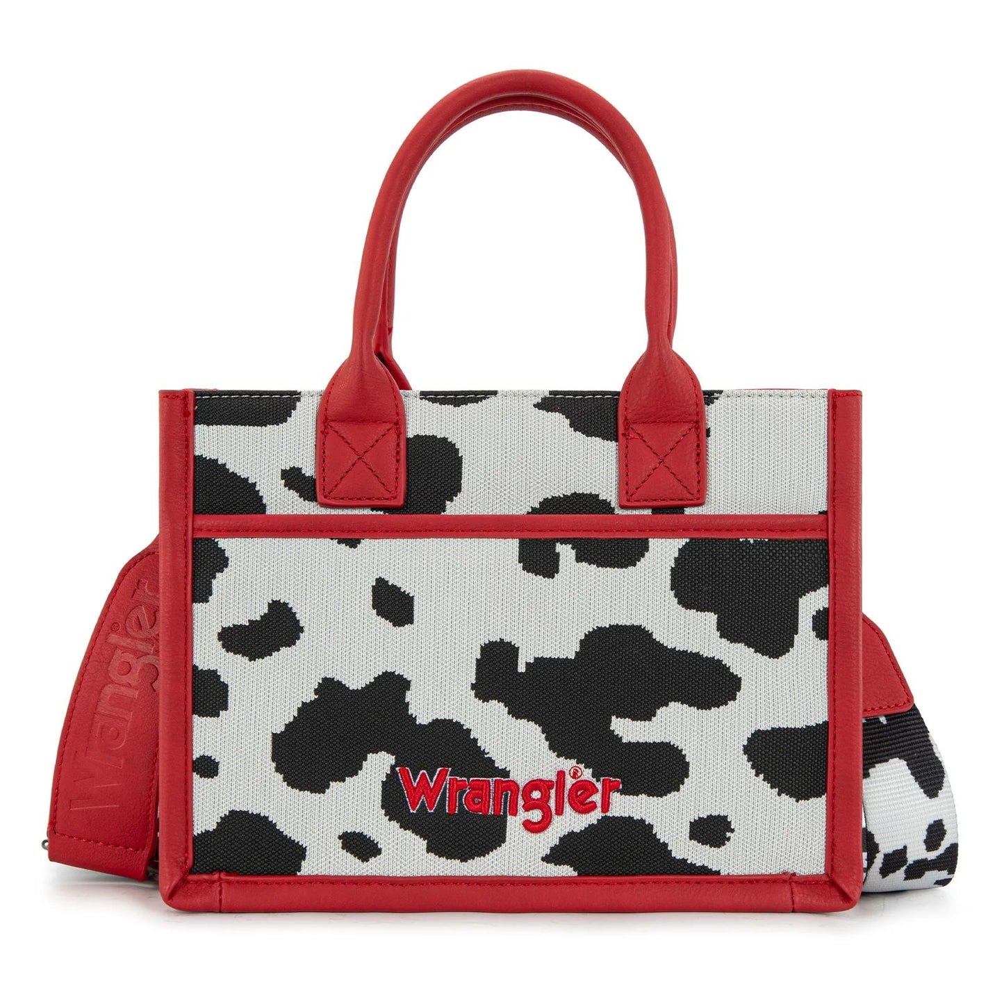 Wrangler Cow Print Crossbody Tote