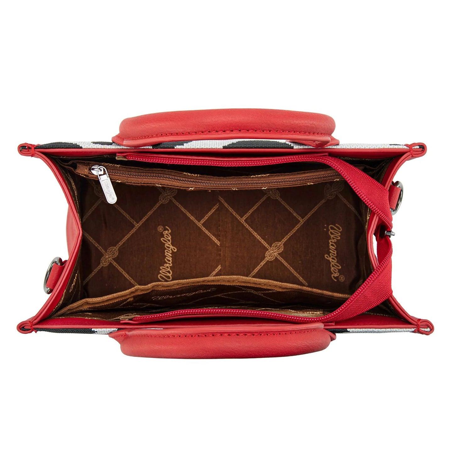 Wrangler Cow Print Crossbody Tote