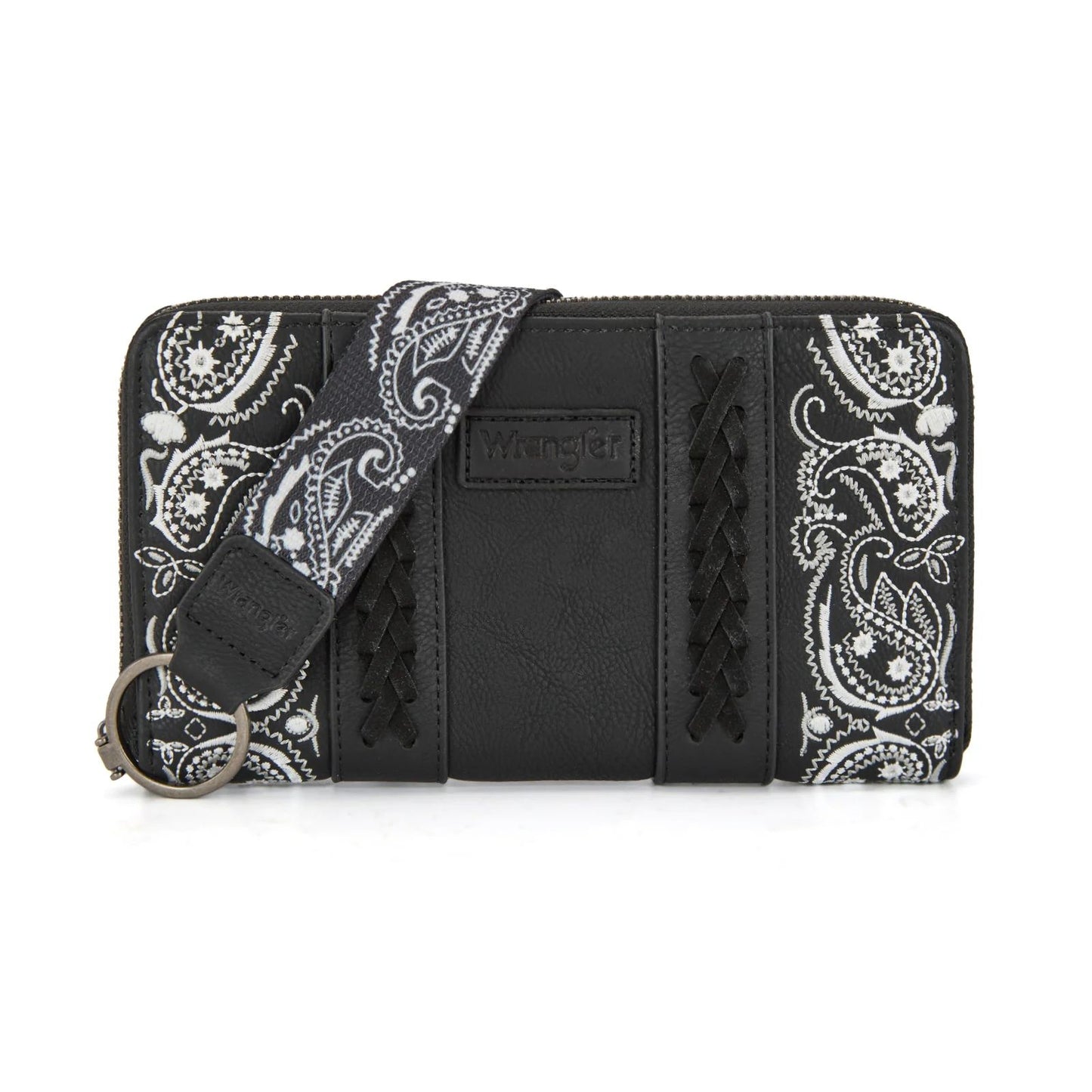 Wrangler Bandana Paisley Print Wallet Wristlet