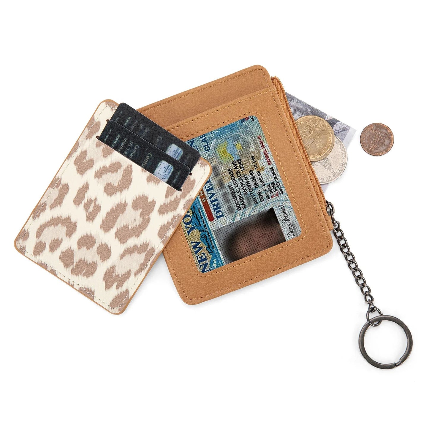 Wrangler Small Card Case Wallet Key Chain