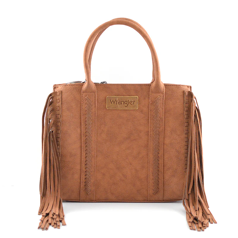 Wrangler Western Fringe Handbag Crossbody Tote