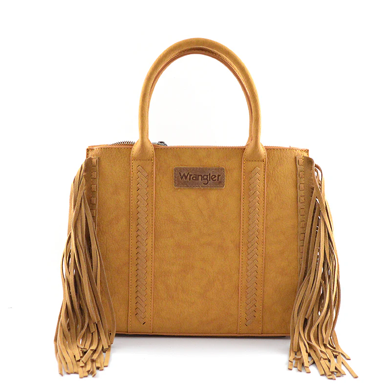 Wrangler Western Fringe Handbag Crossbody Tote