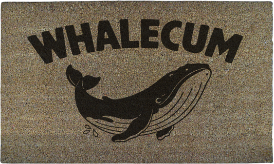 Whalecum Door Mat