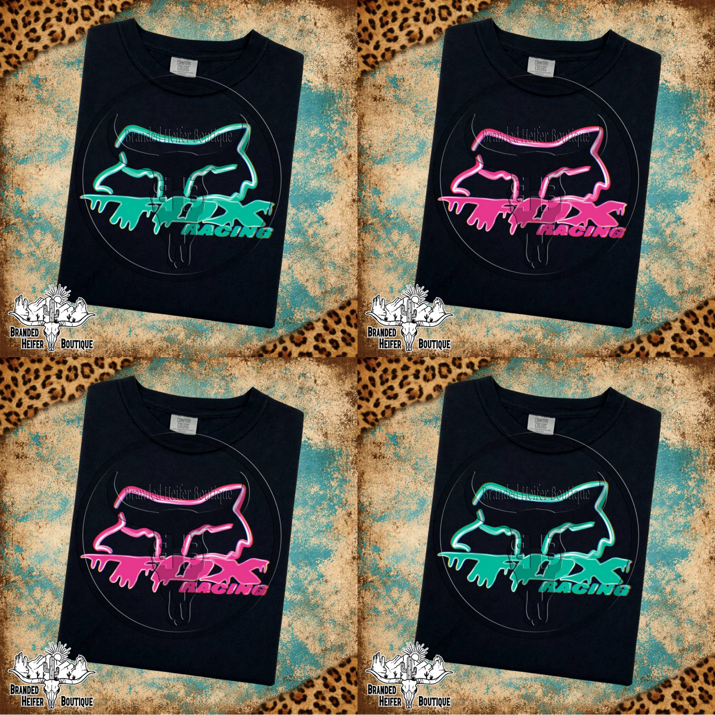 Neon Cowgirl Racing T-Shirt Tee of the week