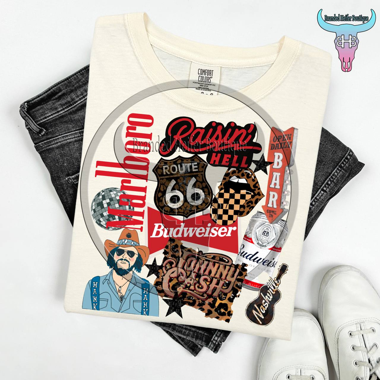 Raisin’ Hell Route Tee