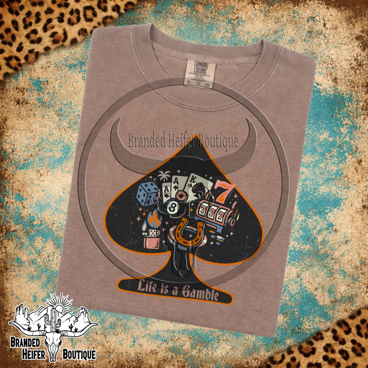 Life’s a Gamble Spade T-Shirt
