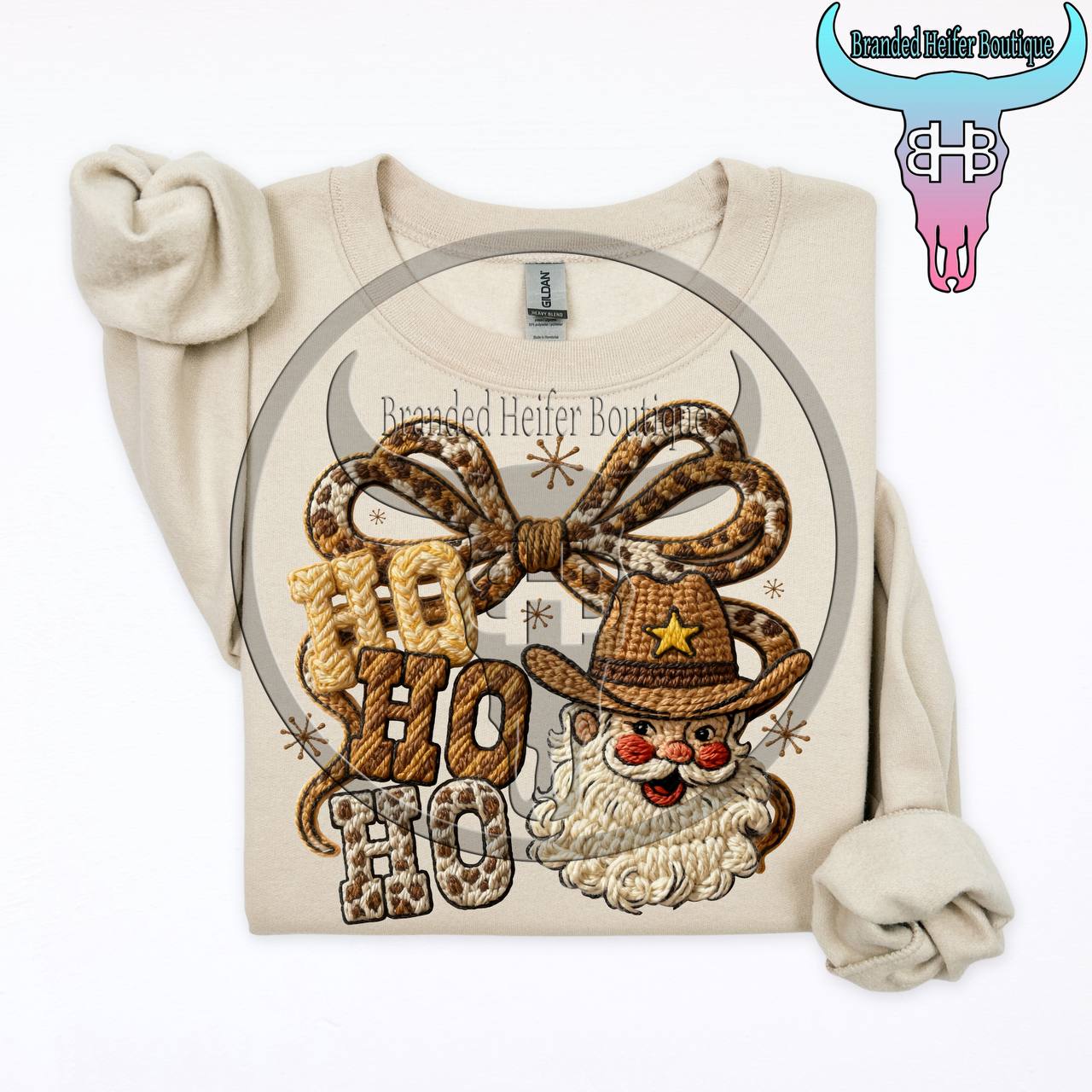 Cowboy Claus Crewneck