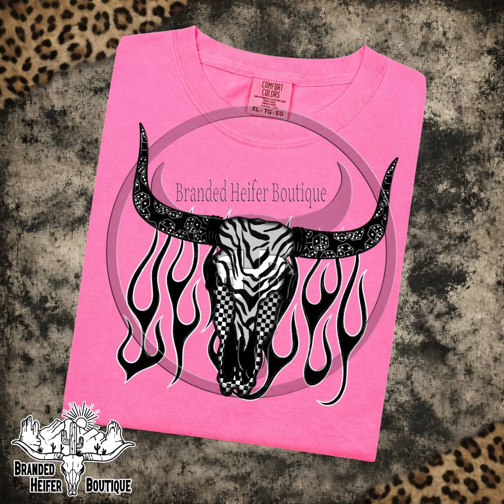 Wildfire Skull T-Shirt