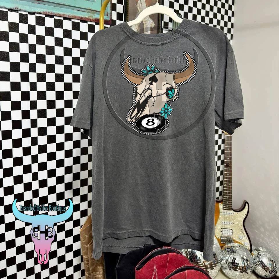 Lucky Skull Western T-Shirt