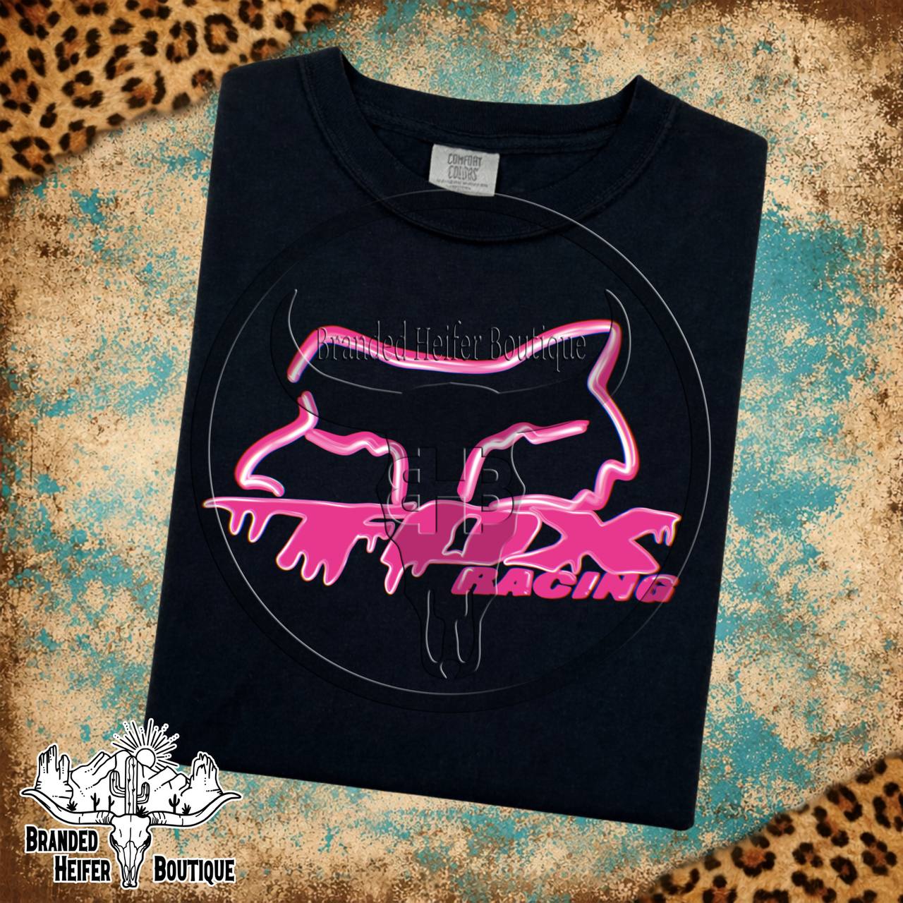 Neon Cowgirl Racing T-Shirt Tee of the week