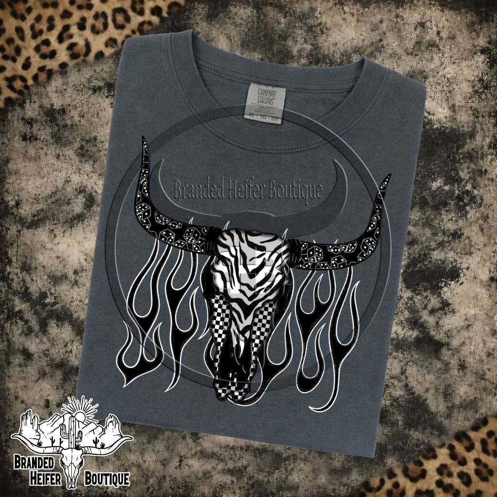 Wildfire Skull T-Shirt