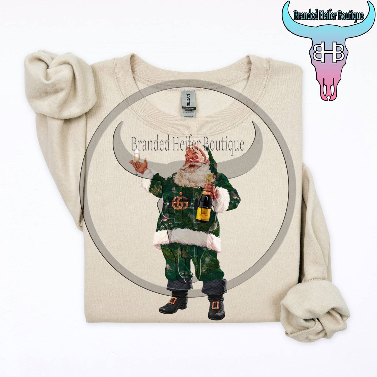 Boujee Santa Crewneck