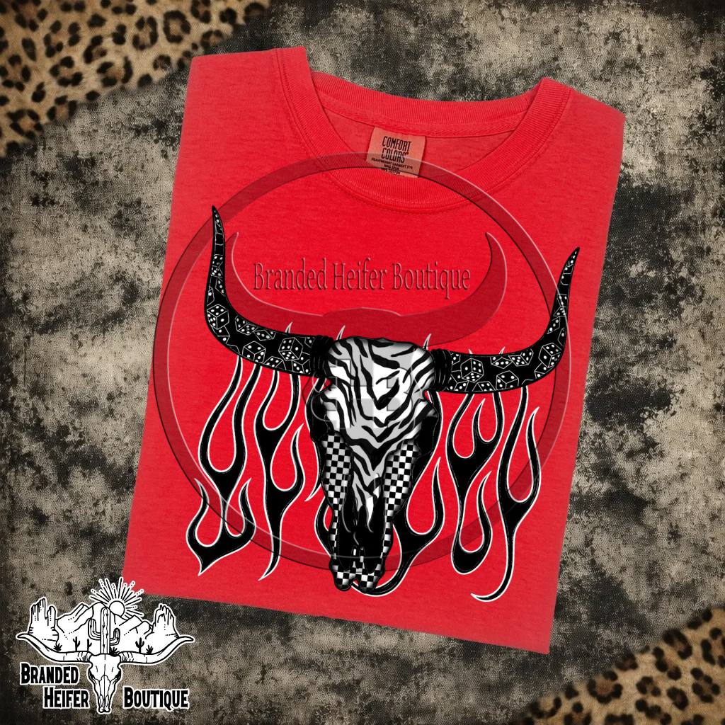 Wildfire Skull T-Shirt