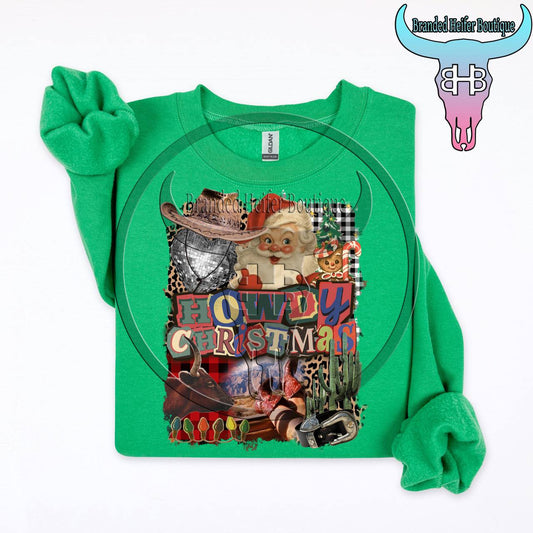 Howdy Christmas Crewneck