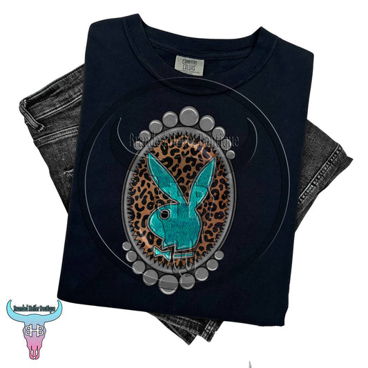 Western Bunny Medallion T-Shirt