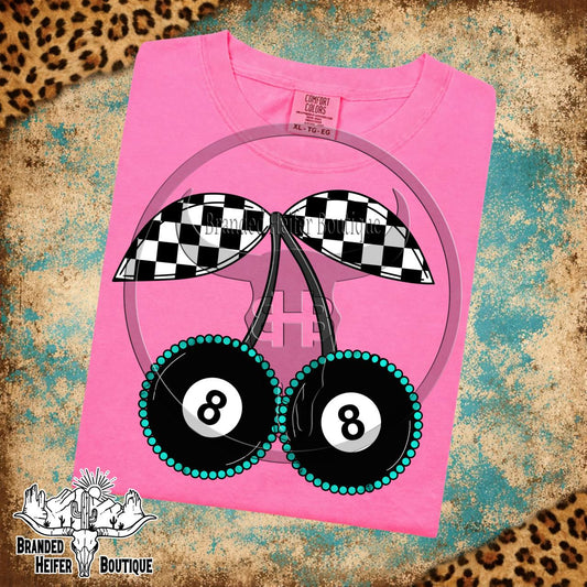 Lucky 8 Cherry T-Shirt