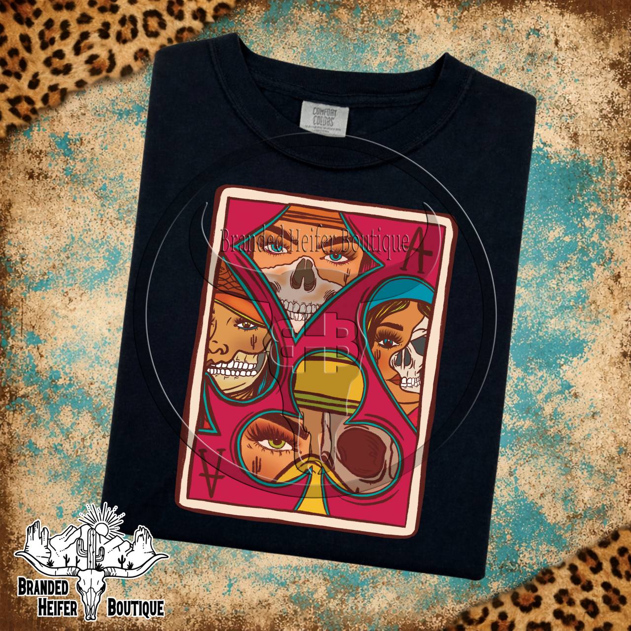 Deadly Cowgirl Ace T-Shirt