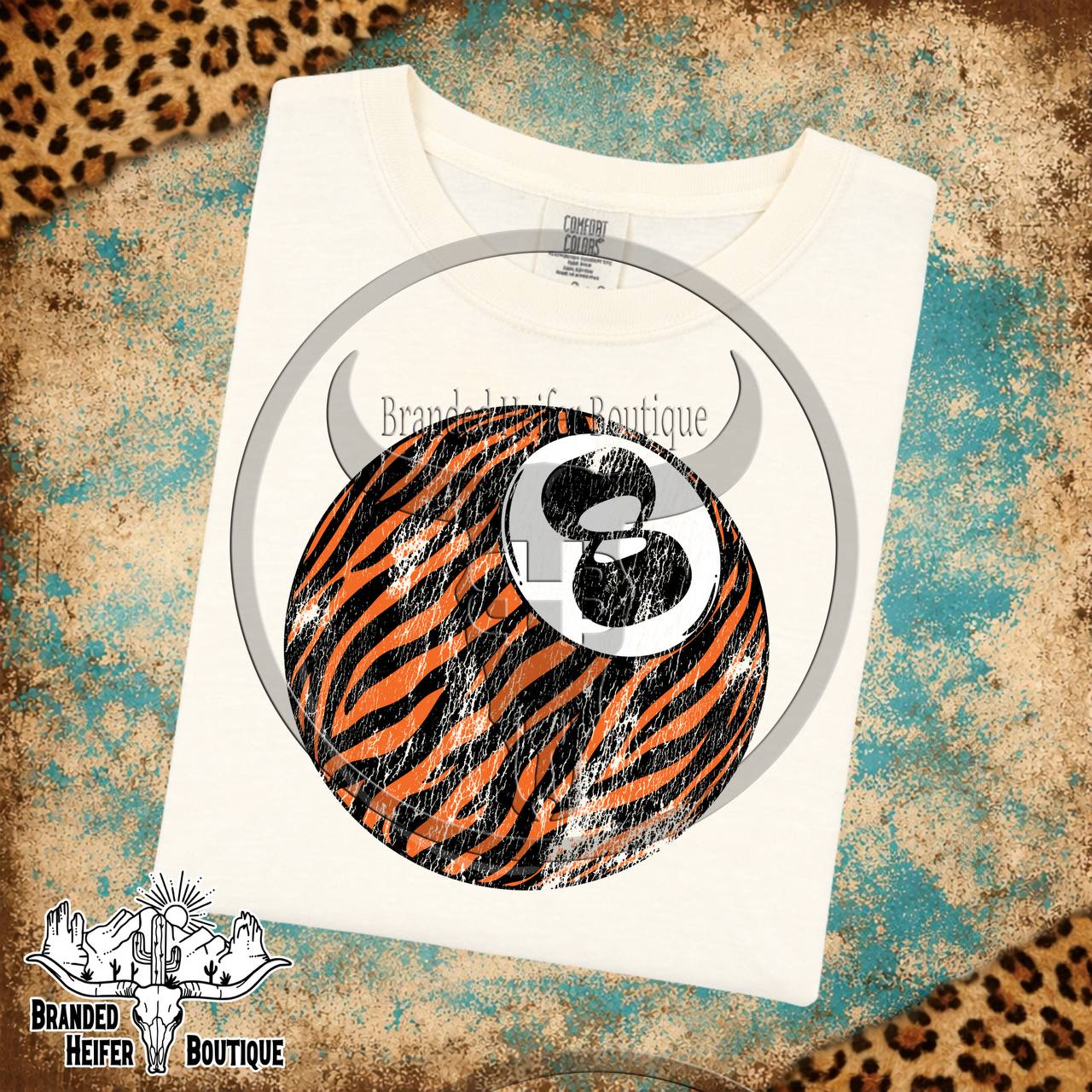 Trendy Tiger Eight Ball T-Shirt