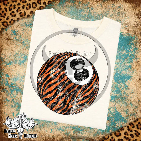 Trendy Tiger Eight Ball T-Shirt