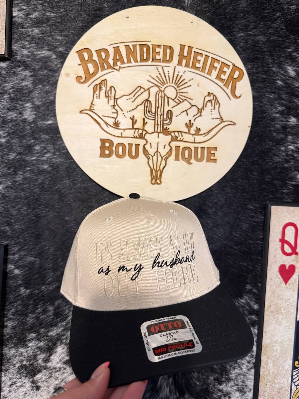 It’s Almost as Hot as My Husband Embroidered Hat