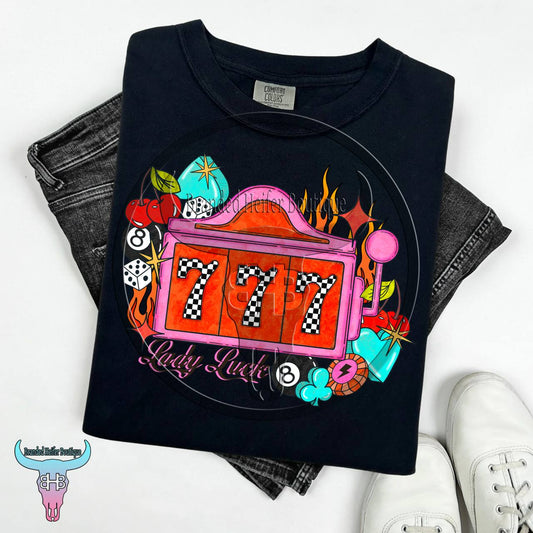 Lady Luck 777 T-Shirt