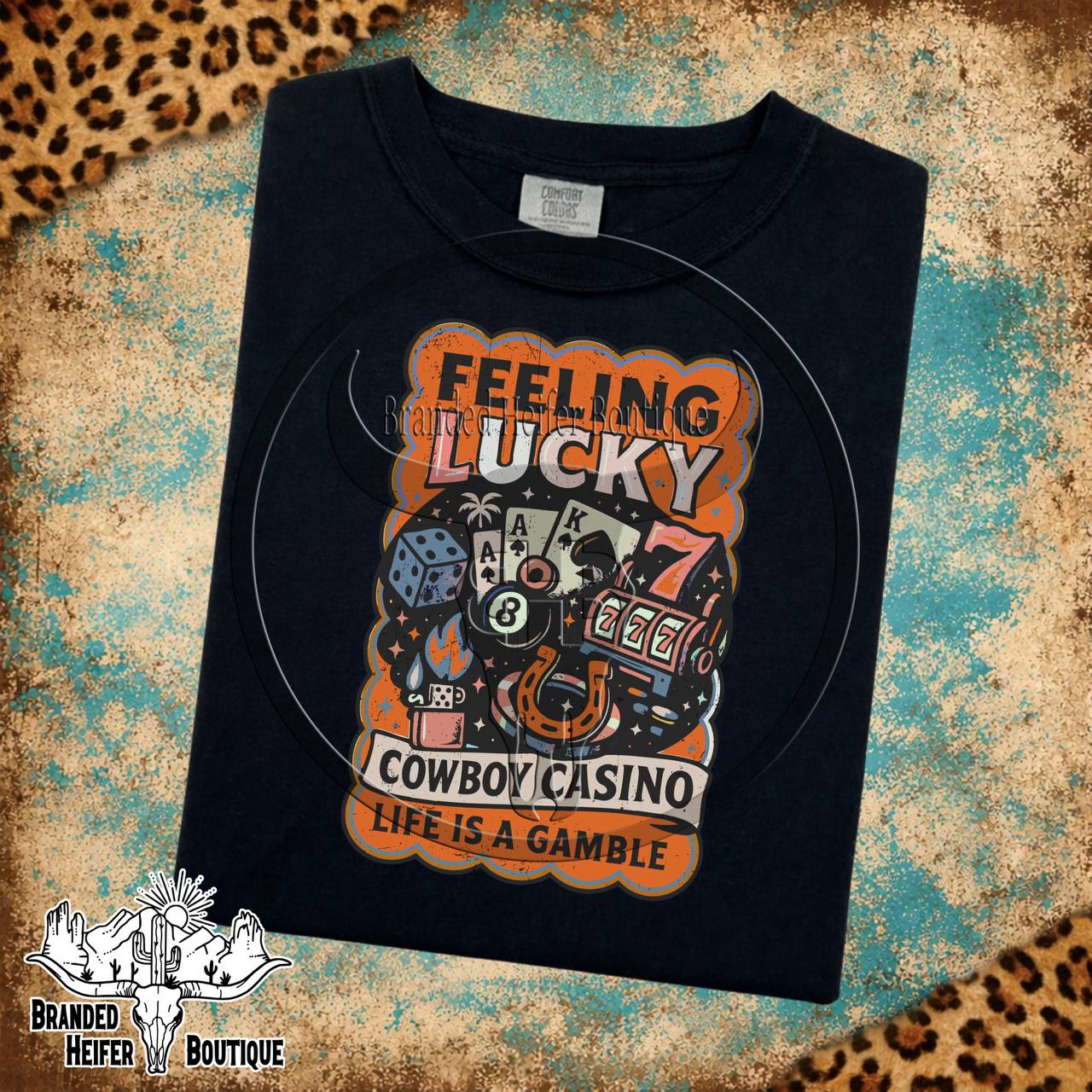 Feeling Lucky Cowboy Casino T-Shirt
