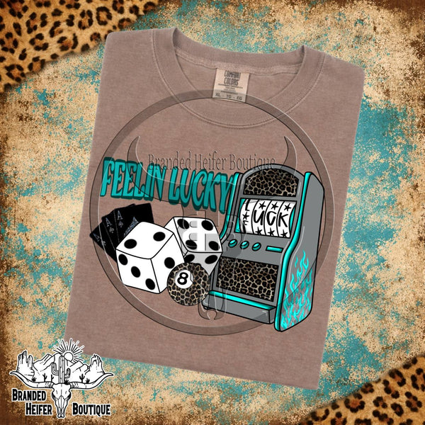 Feelin’ Lucky Collage T-Shirt