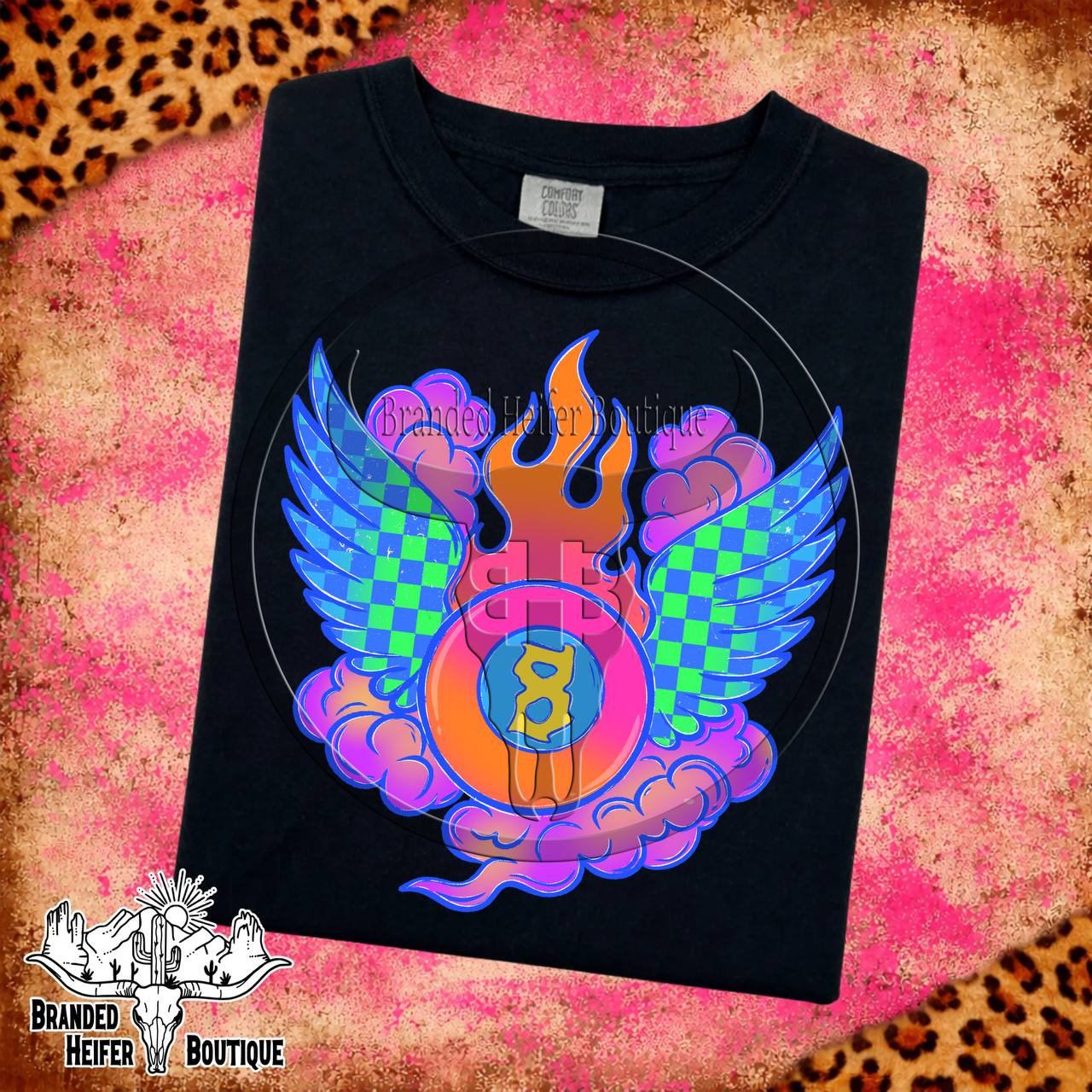 Neon Lucky Wings T-Shirt