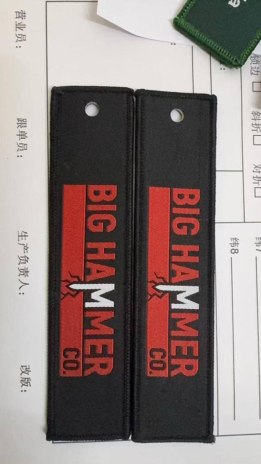 BHC-Custom keychains - Fabric