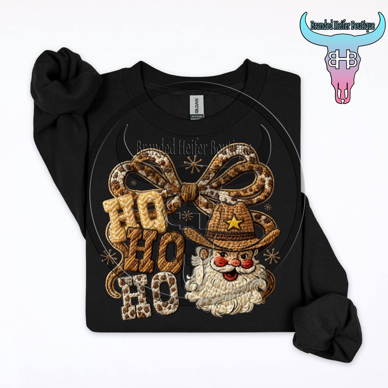 Cowboy Claus Crewneck