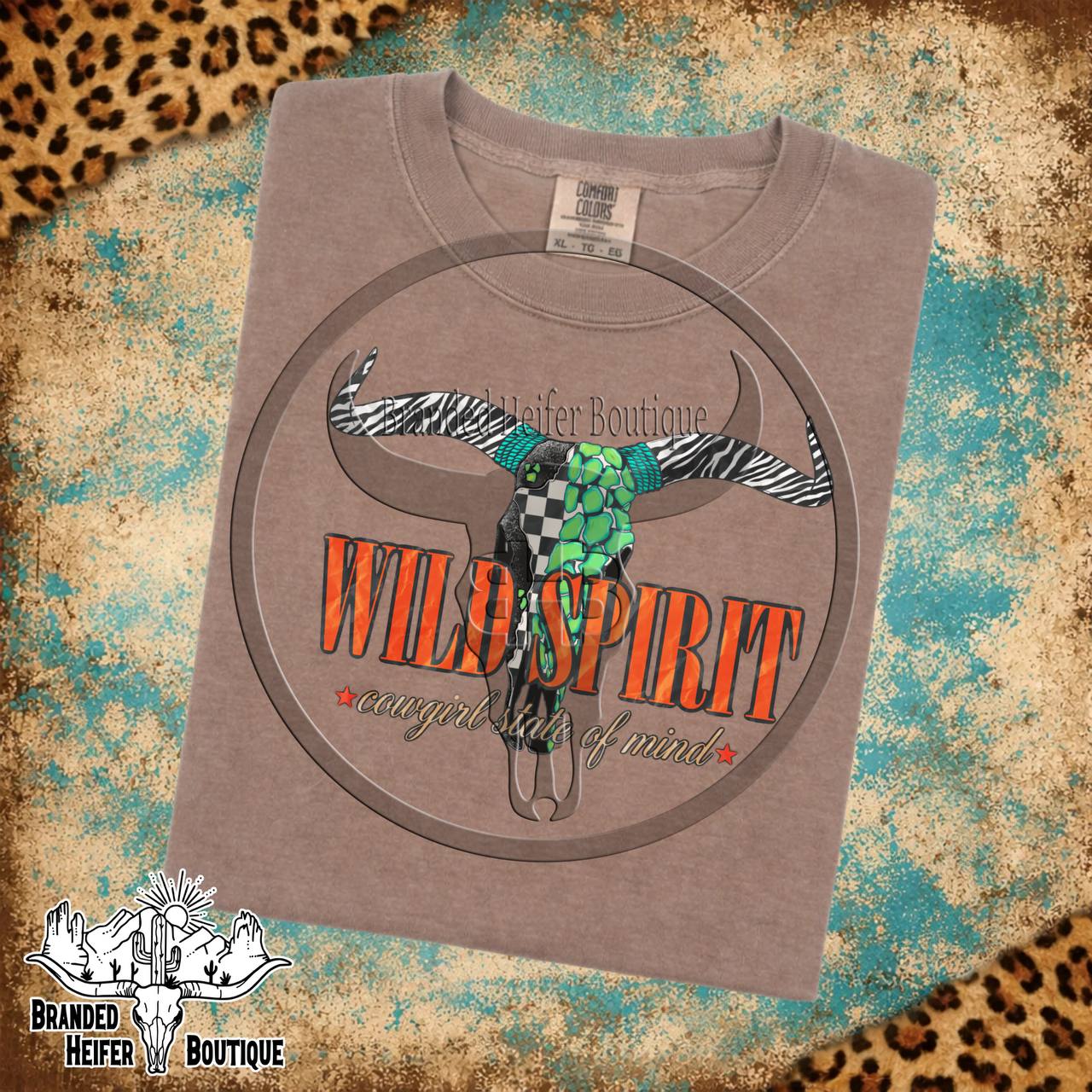 Wild Spirit Cowgirl State of Mind Tee